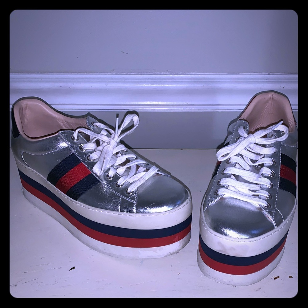Gucci platform casual shoes